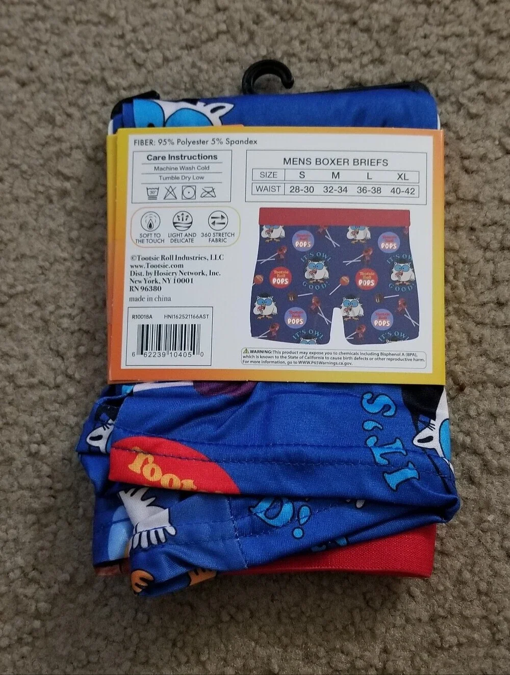 Tootsie Pops Men’s Boxer Briefs